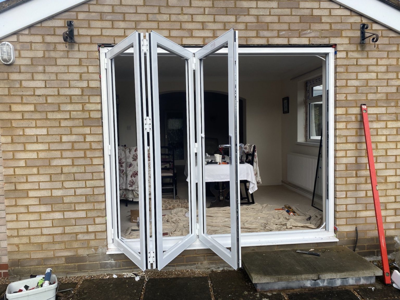 Origin bifolding doors in Northampton aluhomes LImited
